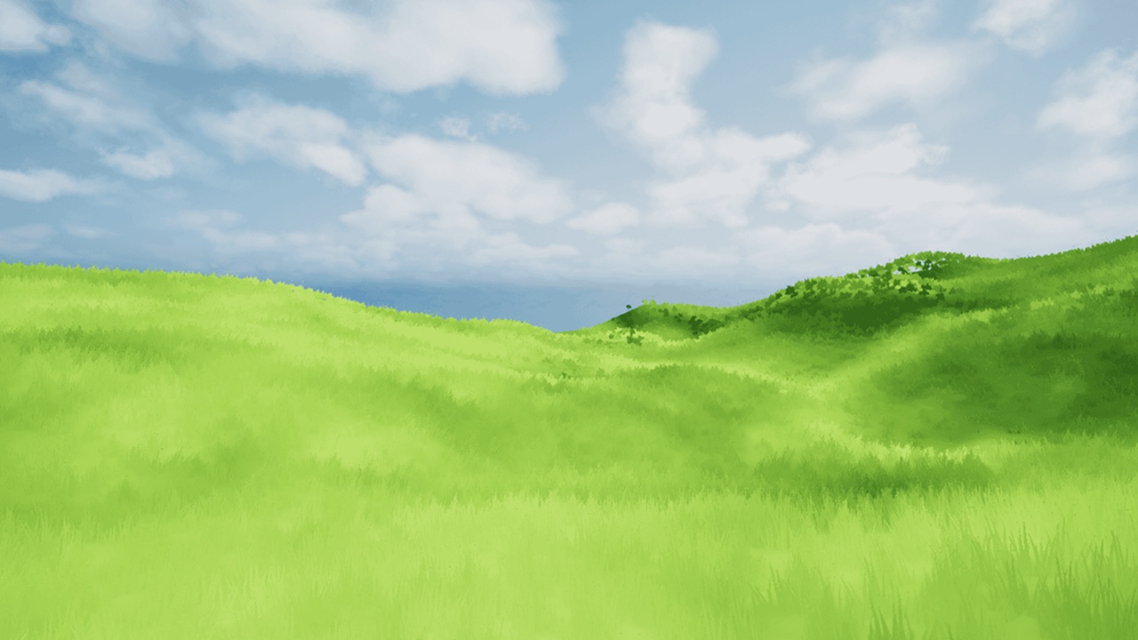 Media 1 for listing Stylized Landscape and Grass