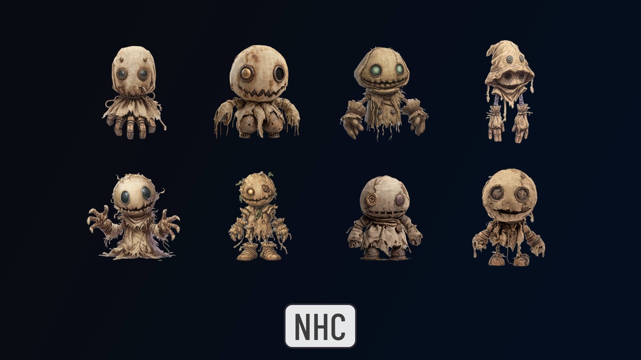 Media 1 for listing NHC - Creepy Bunny Plush