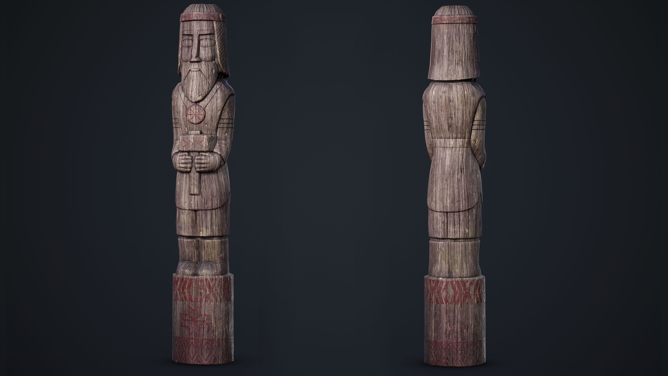 Media 1 for listing Wooden Totem 9