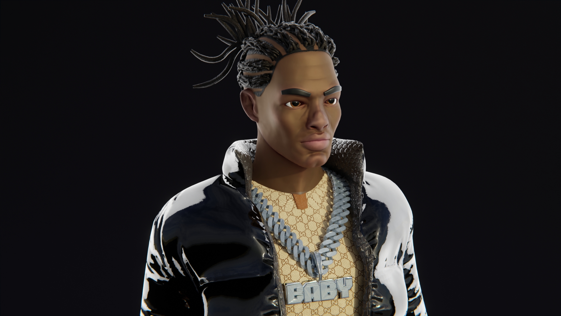 Stylized Rapper Character | Fab