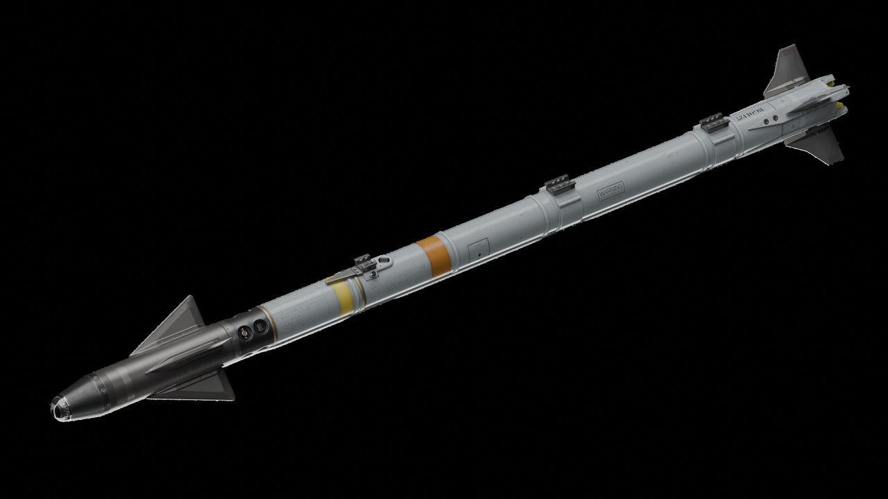 Media 1 for listing AIM-9X missile Low-poly