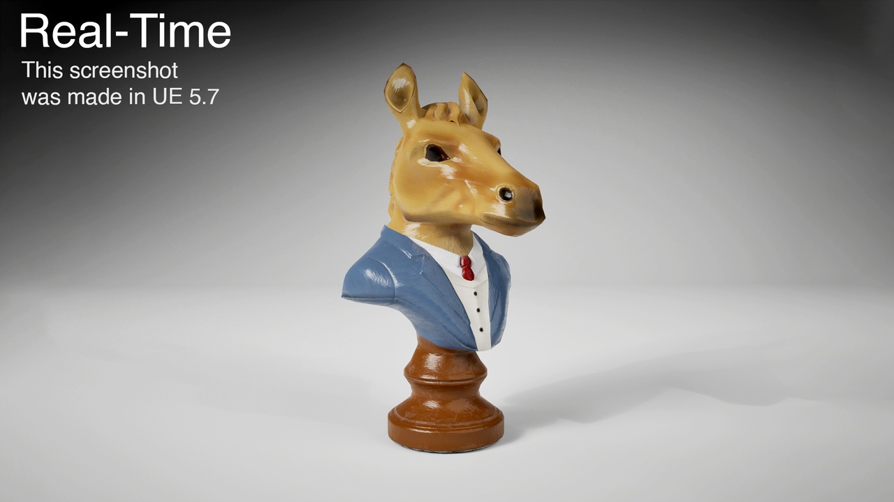 Media 1 for listing Horse Bust