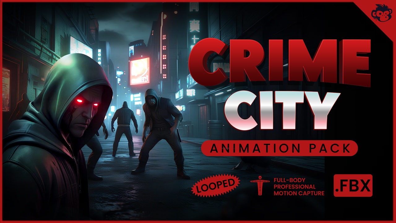 Media 1 for listing Crime City Animation Pack