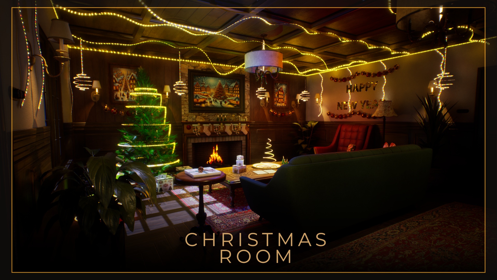 商品 Christmas Room Environment 的媒体 1