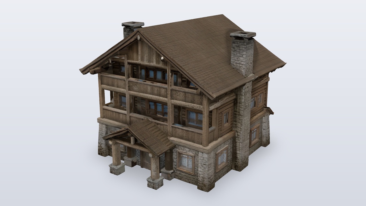 Media 1 for listing Mountain Lodge Hotel - Rustic Alpine Building