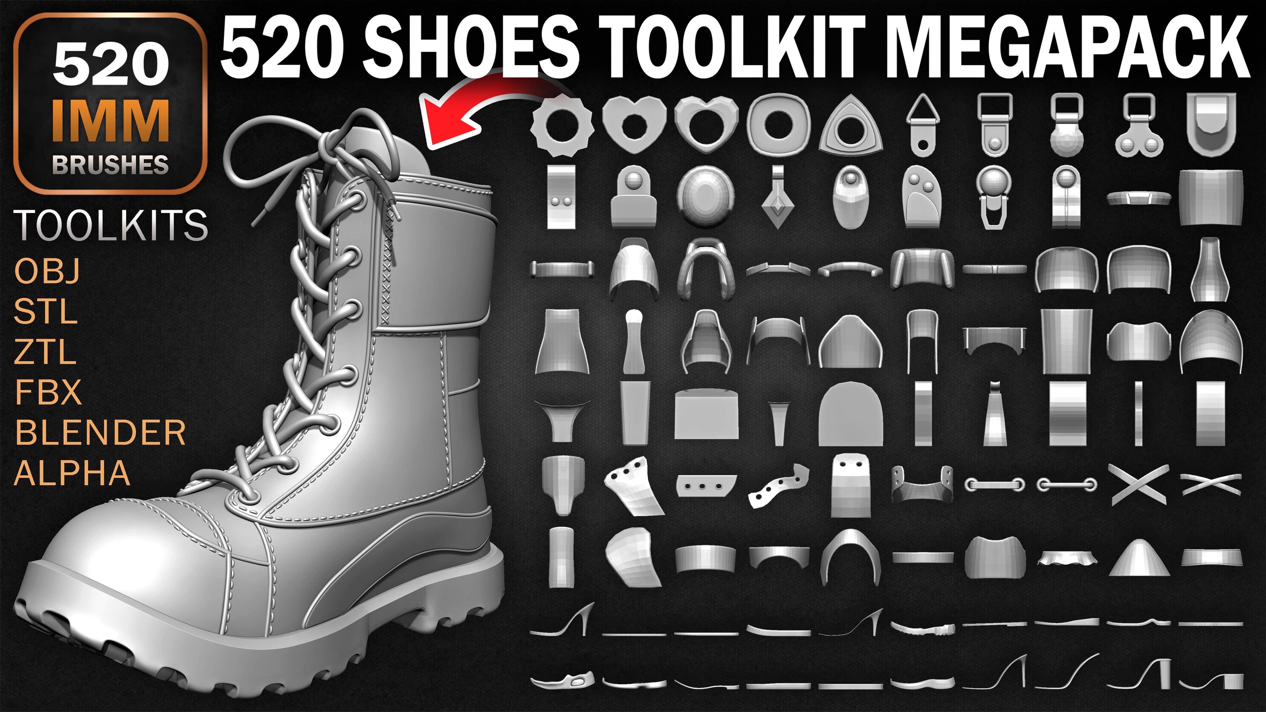 Media 1 for listing 520 Shoes Toolkit Mega Pack