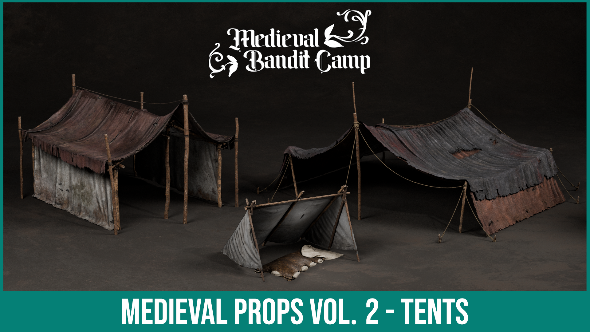 Medieval Props Vol. 2 - Tents | Fab