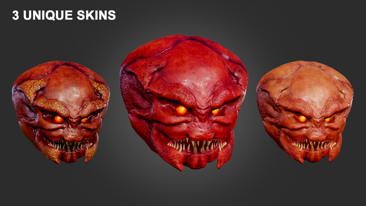 Media 1 for listing Head monsters PACK