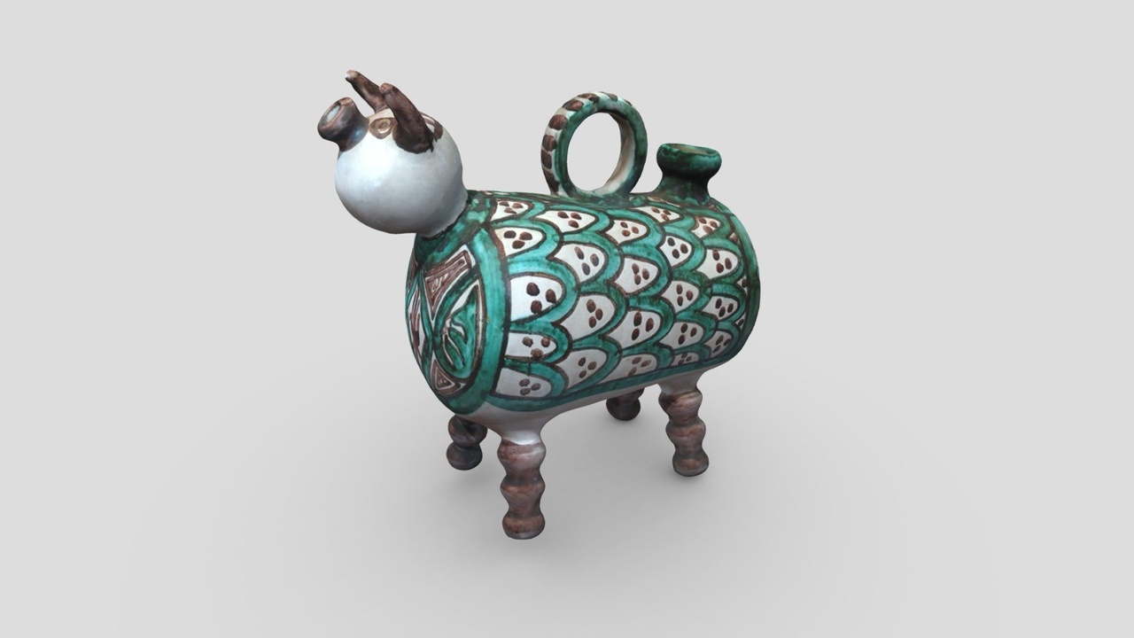 Media 1 for listing Ceramic Bull