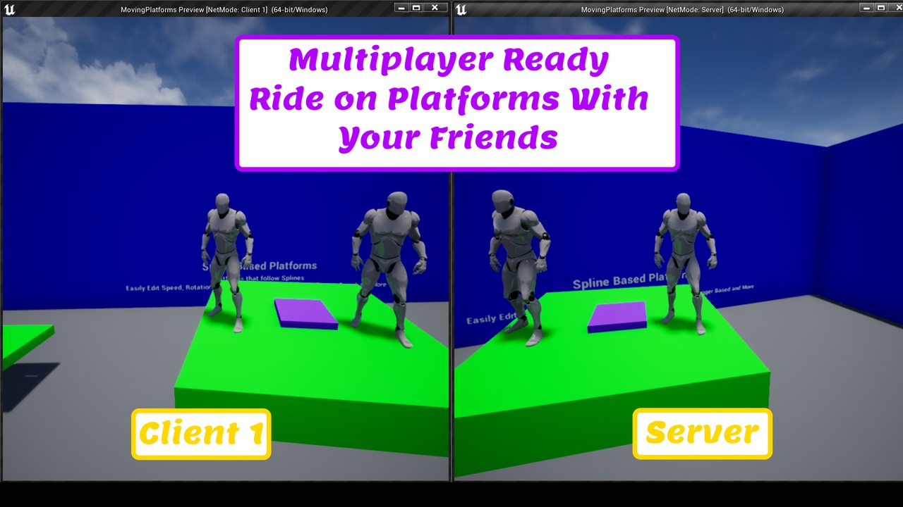 Media 1 for listing Multiplayer Moving Platforms And Elevators