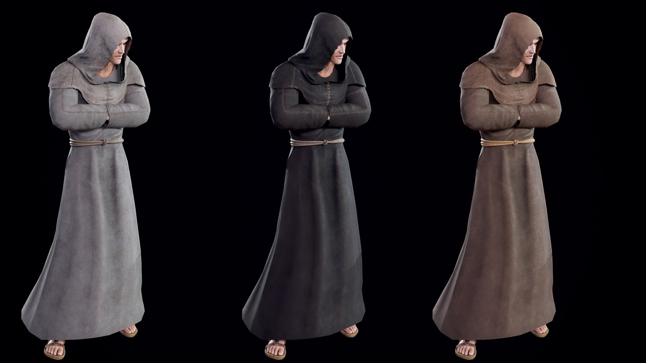 Media 1 for listing Medieval Monk