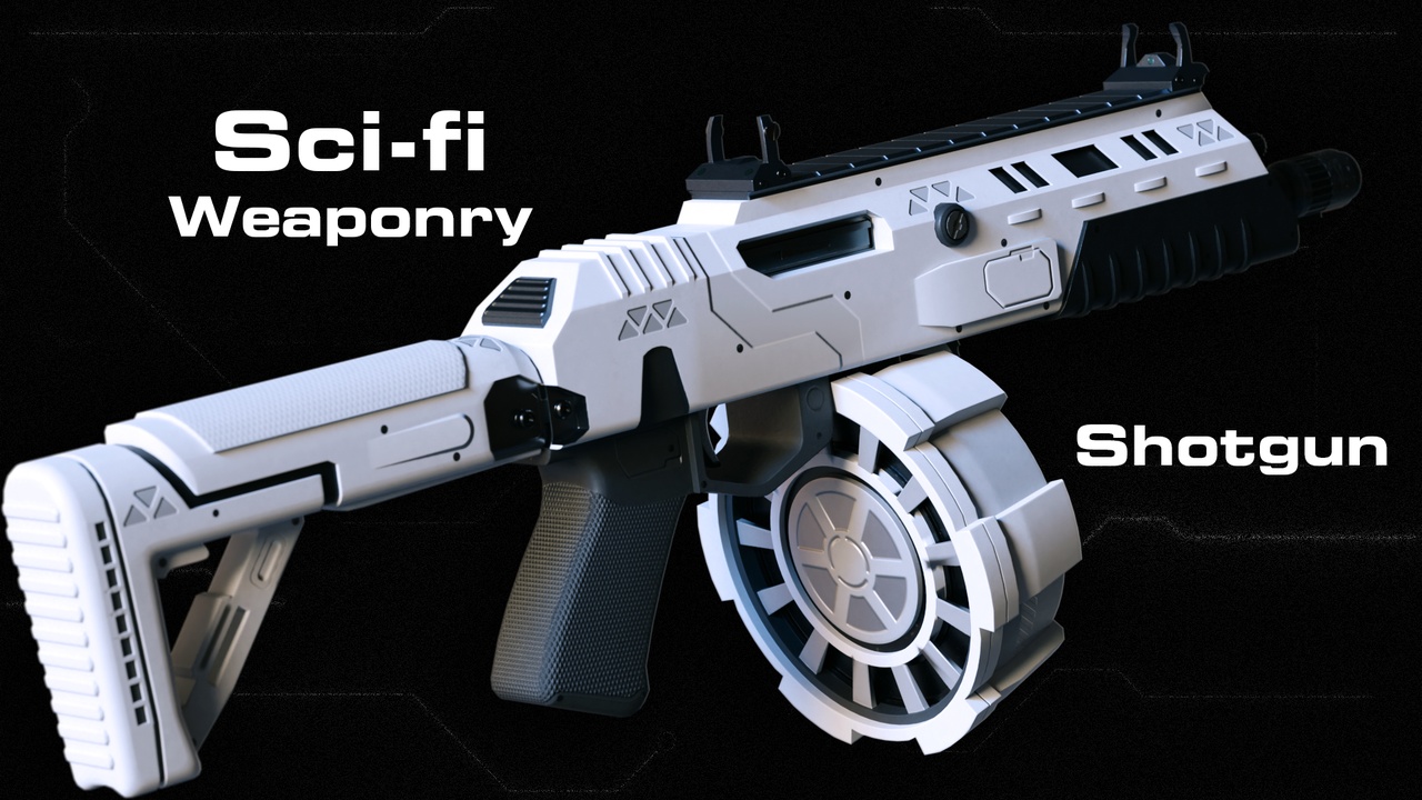 Media 1 for listing Sci-fi Shotgun