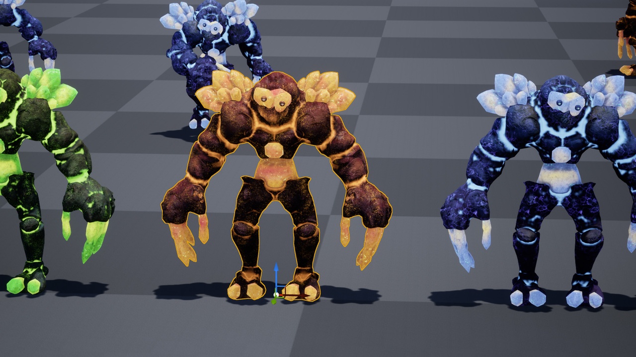 الوسائط 1 للقائمة Golem Crystal 06