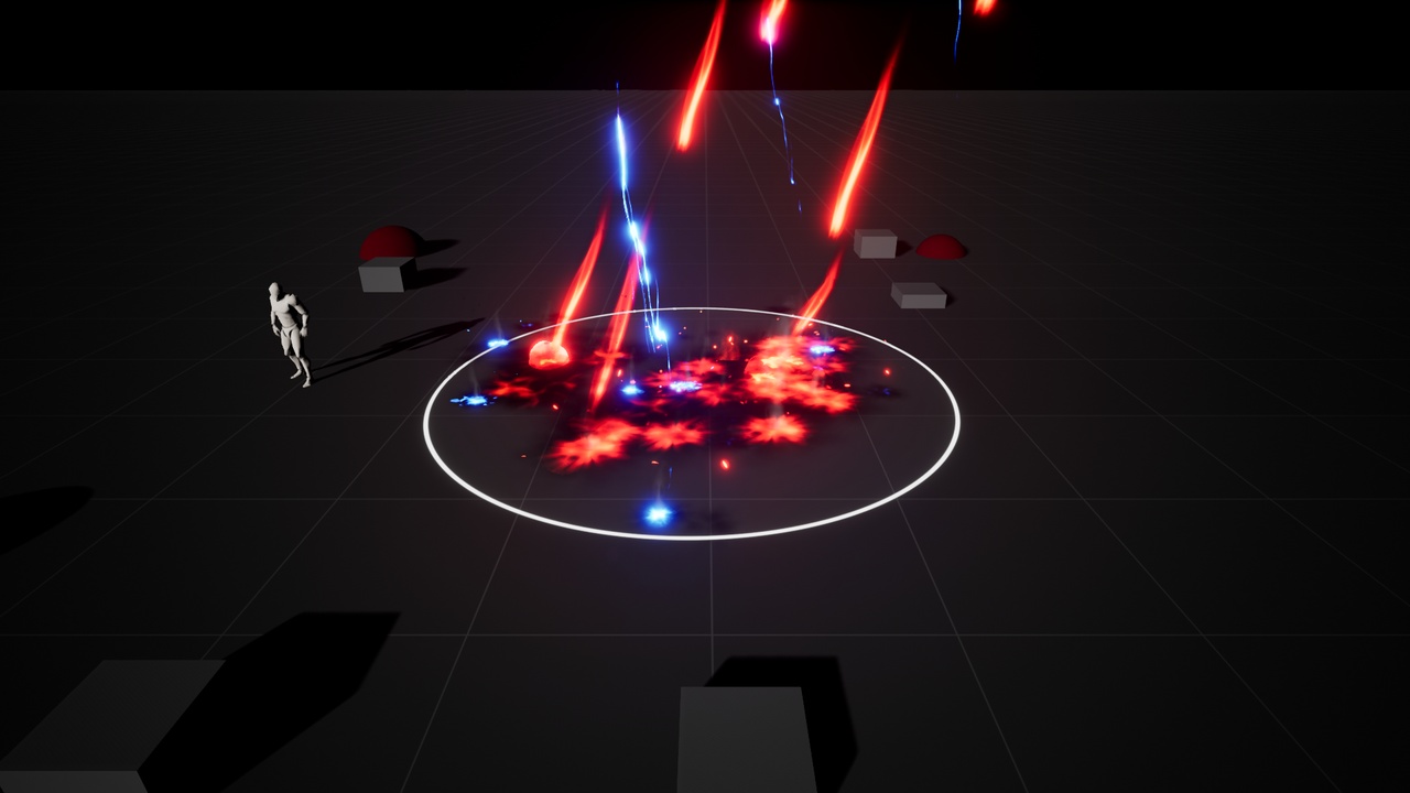 Media 1 for listing Stylized VFX - Air Strikes