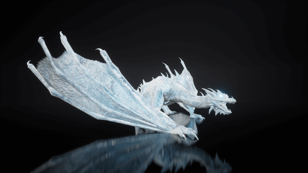 Media 1 for listing Winter Dragon (Wyvern)