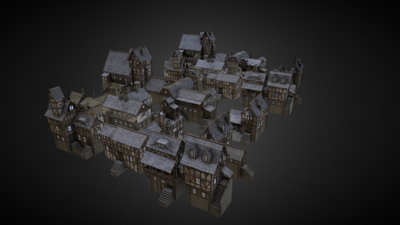 Media 1 for listing Medieval Houses Package