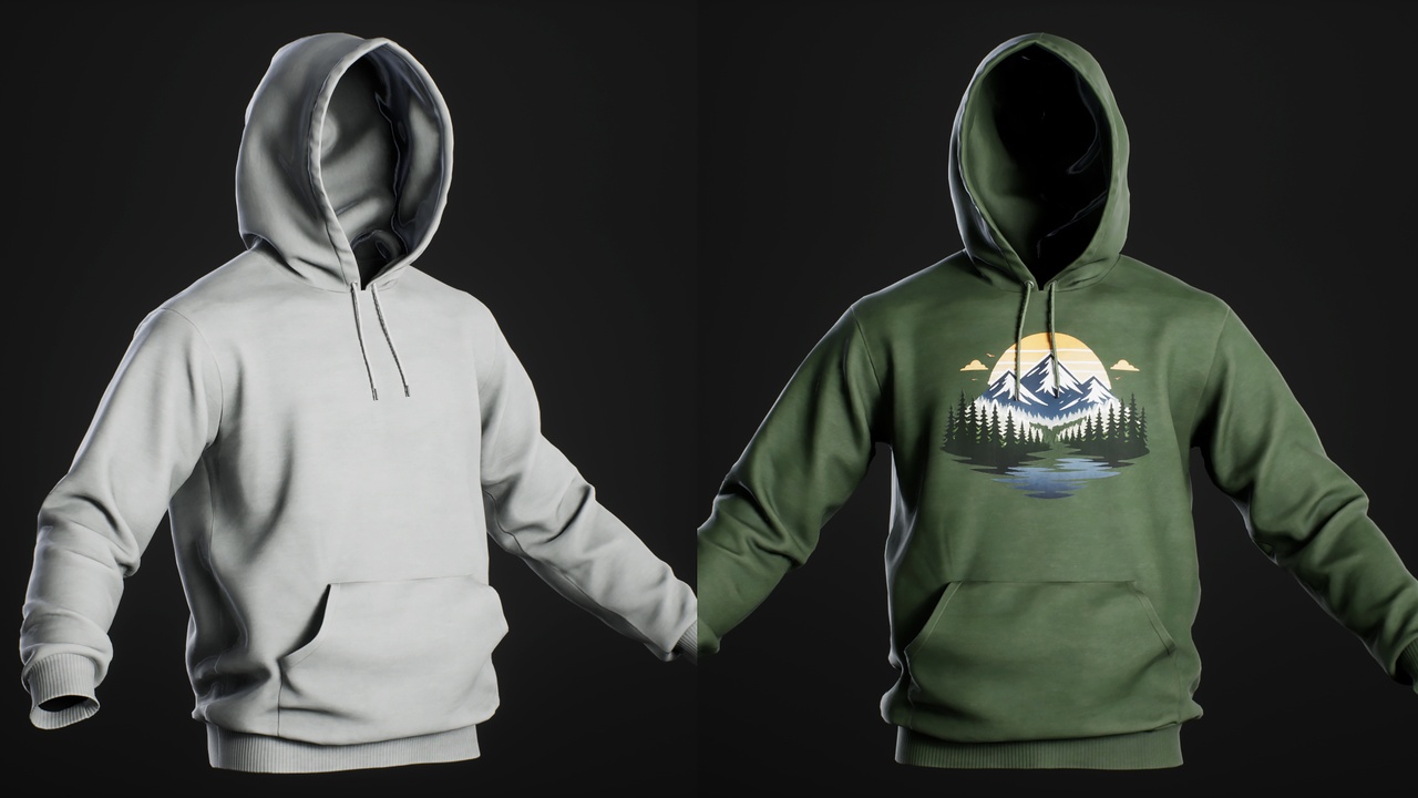 Media 1 for listing Hoodie HoodUp - Metahuman