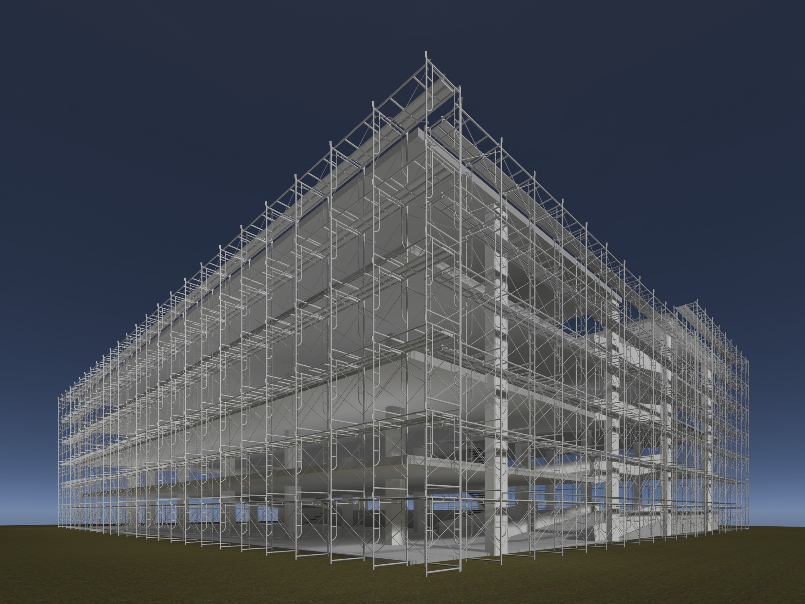 Media 1 for listing Parking garage building under construction 26-03