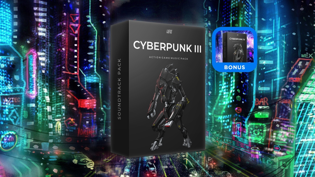Cyberpunk III & IV 제품 등록을 위한 미디어 1개