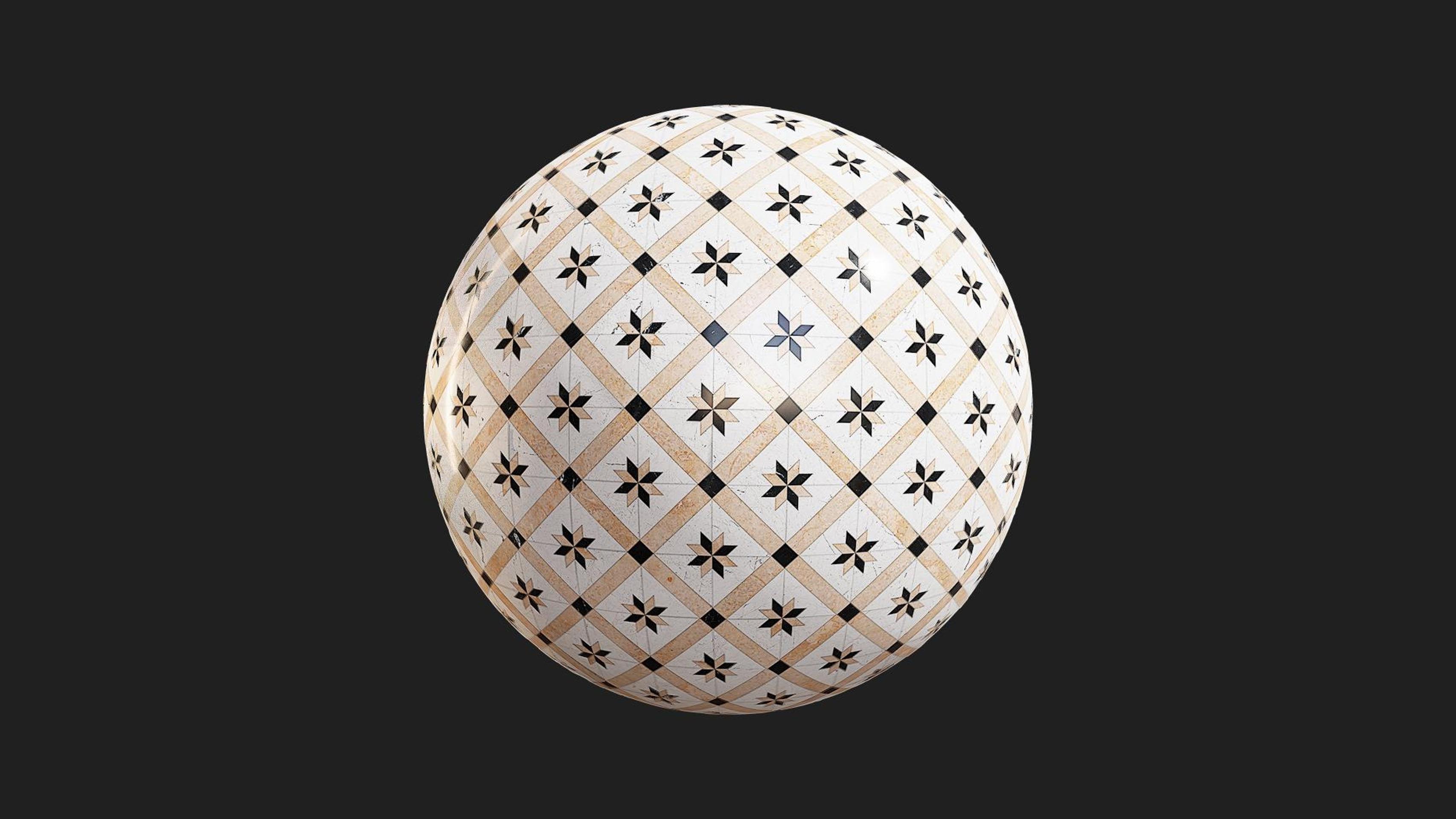 Patterned Marble Tiles | Fab