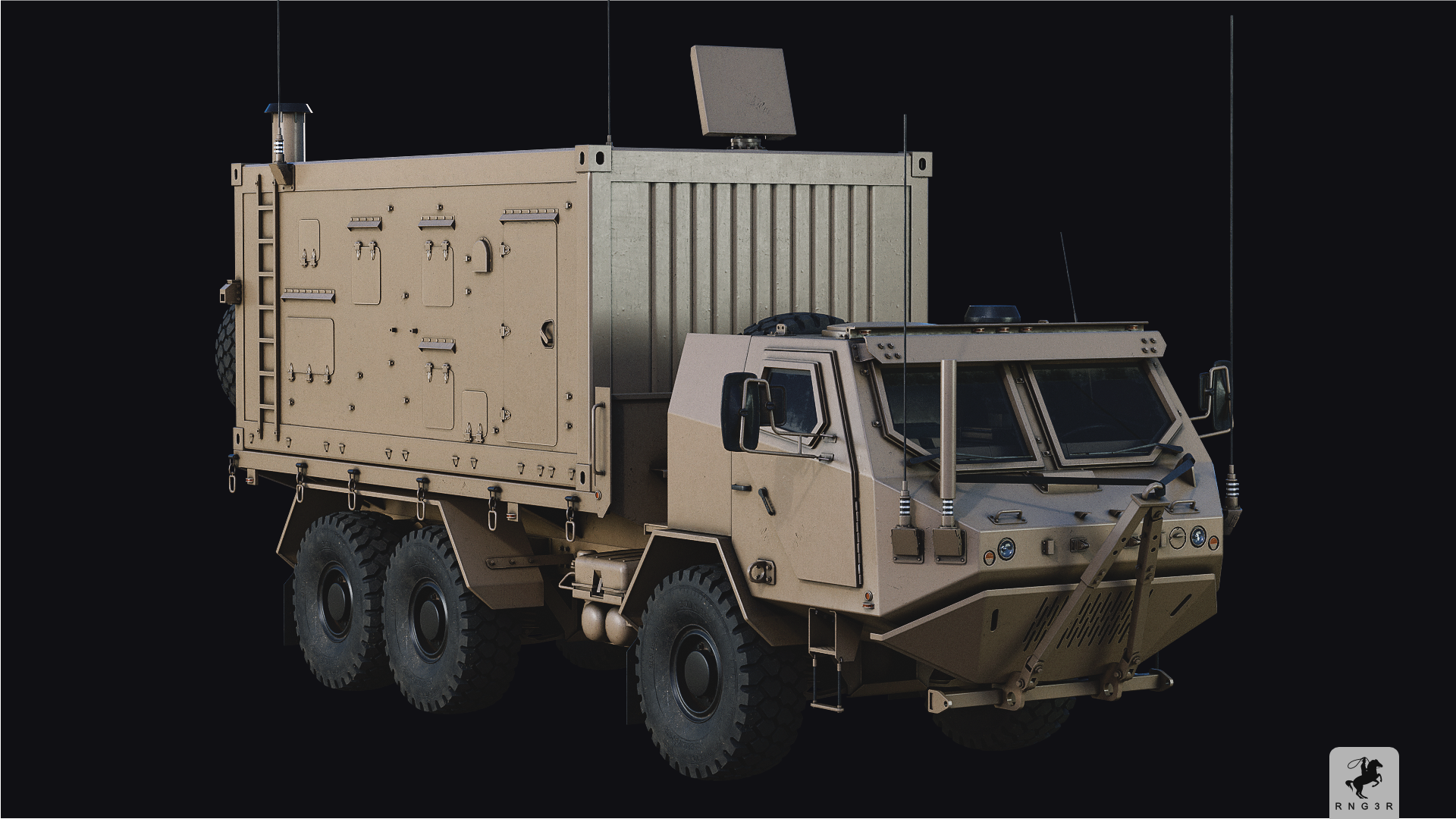 Armored Radar Truck | Fab