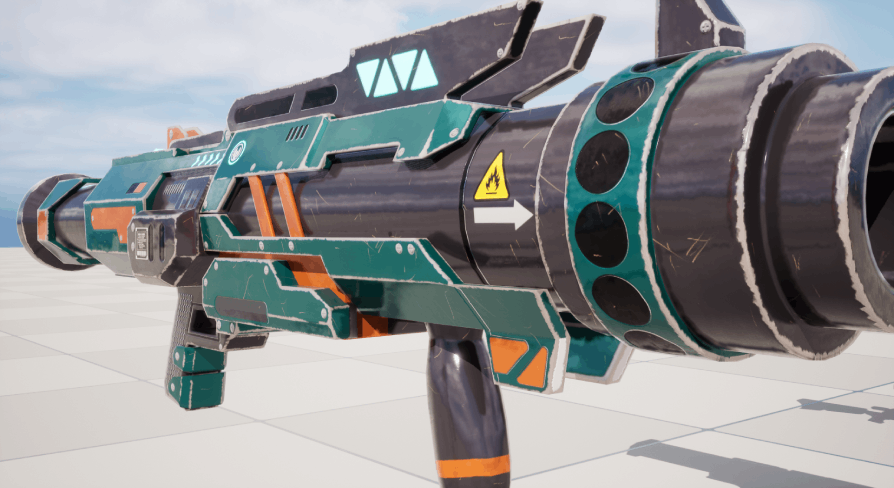 Sci-Fi Weapons Pack 2 | Fab
