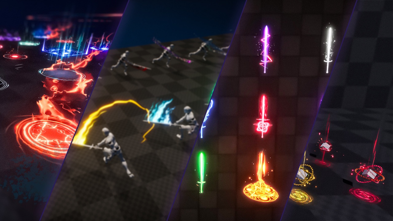 Media 1 for listing Stylized VFX Magic Pack