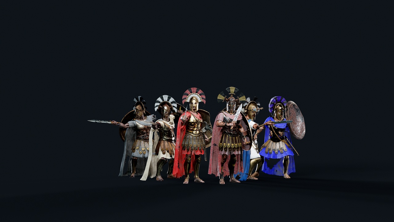 Media 1 for listing SPARTAN ROYAL GUARD UNDEAD PACK