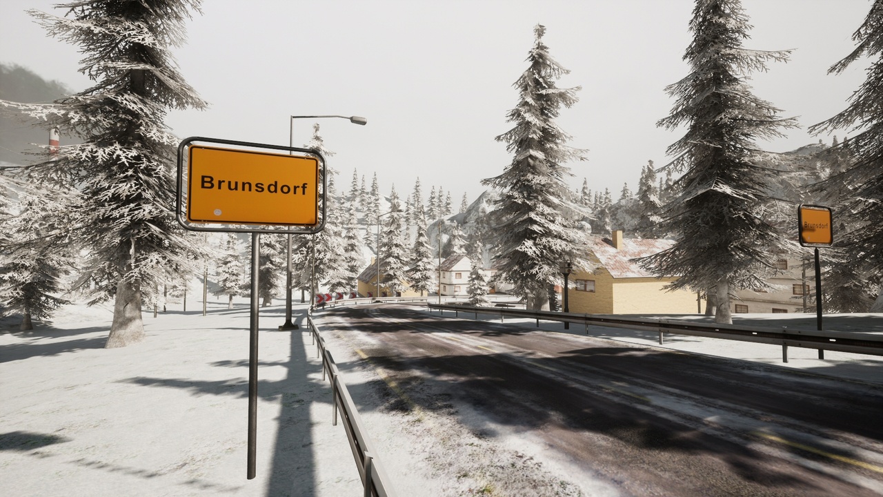 Media 1 for listing Winterlandscape - Racing Track