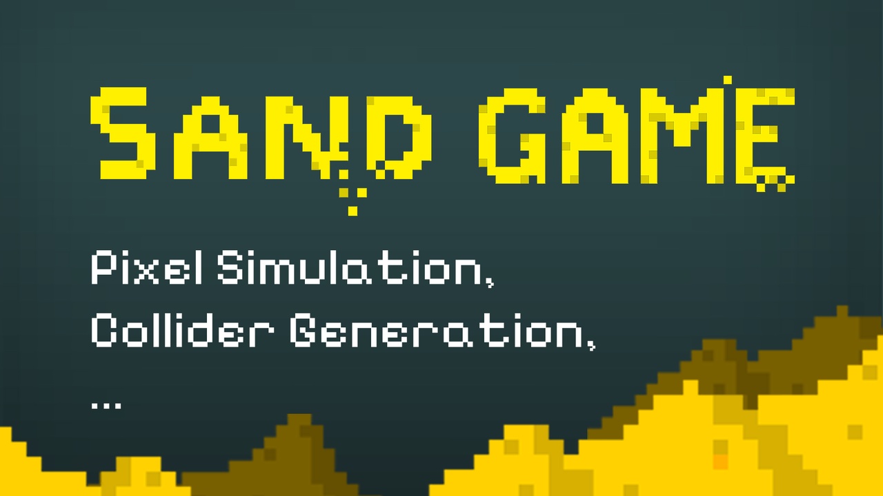 Media 1 for listing Sand Game Template for Unity 3D