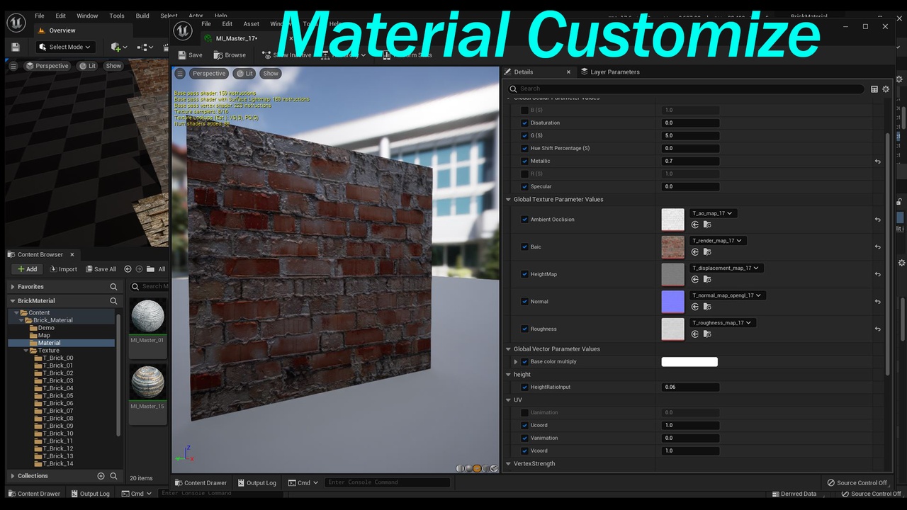 20 Brick material ver2 | Fab