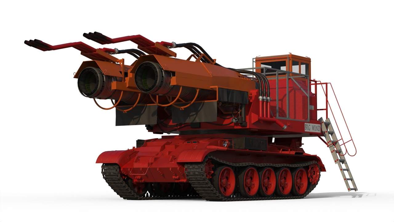 Media 1 for listing Big Wind fire fighting tank