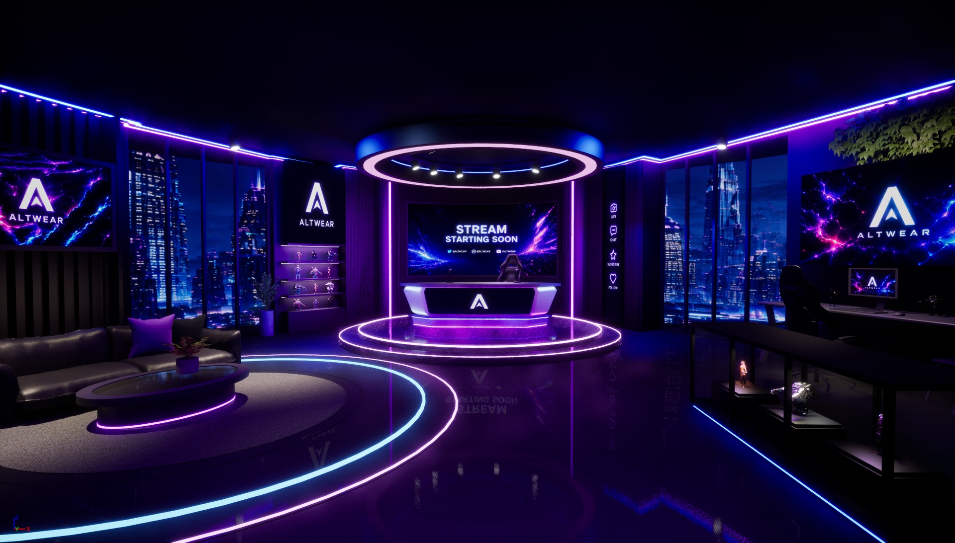 Media 1 for listing Cyber Gaming Broadcast Room