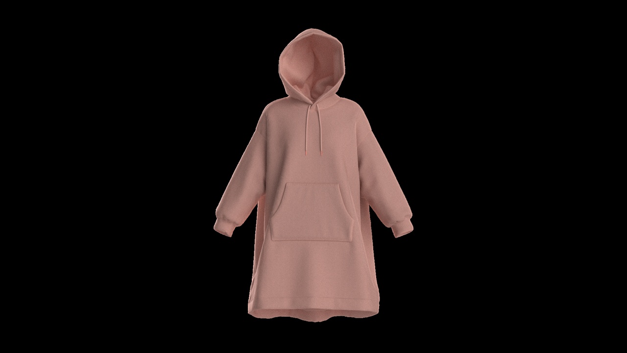Media 1 for listing 3D Hoodie Dress