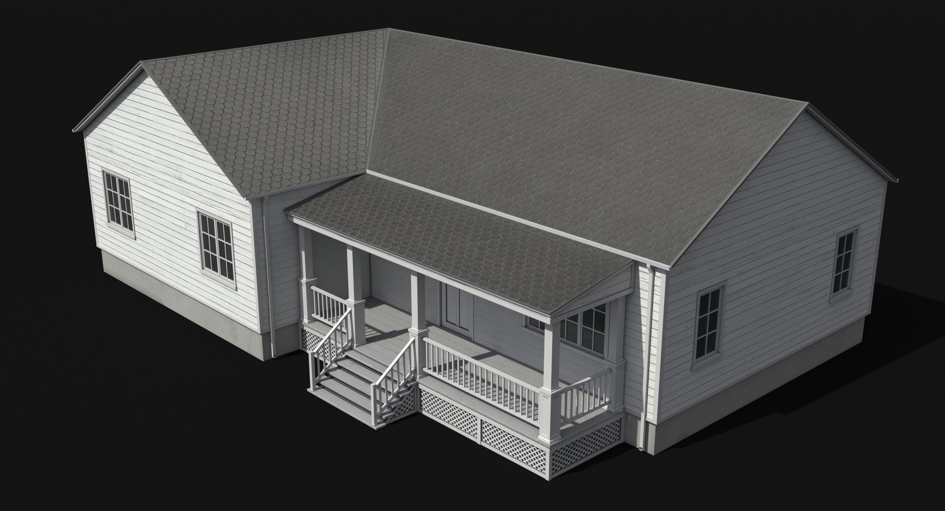 Media 1 for listing Residential House 5 PBR Low Poly
