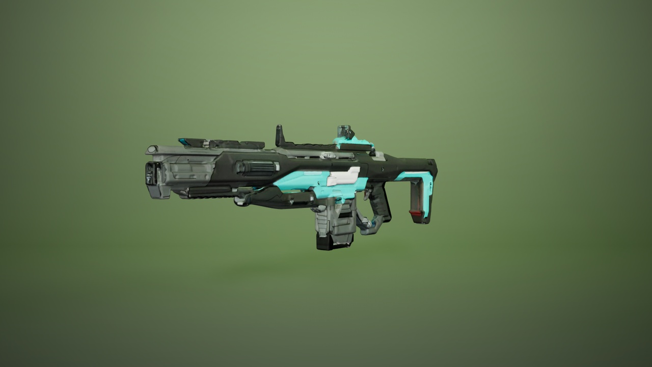 Media 1 for listing Cyberpunk Plasma Rifle - MK1