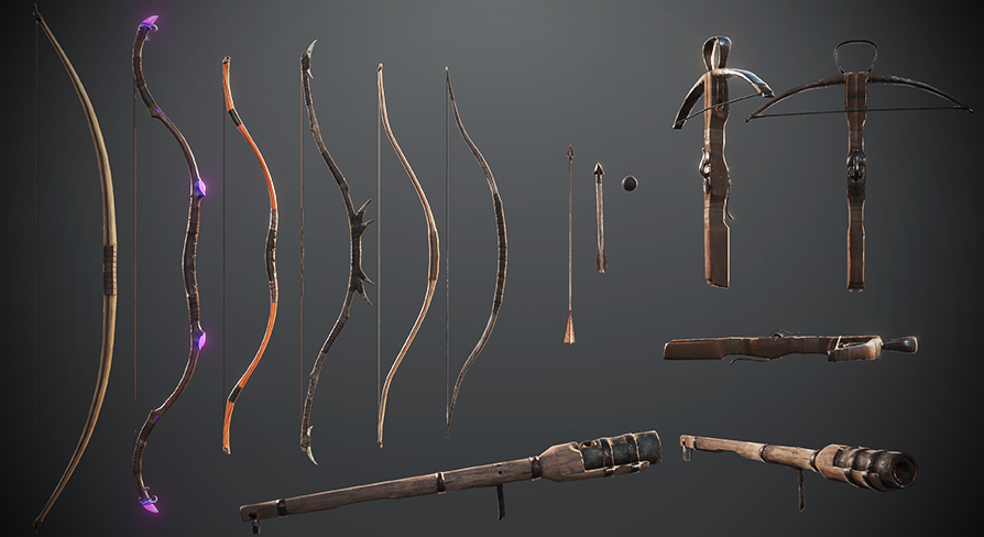 Medieval Ranged Weapons | Fab