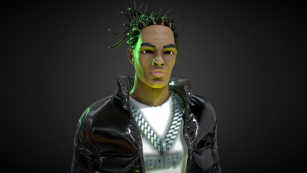Stylized Rapper Character | Fab