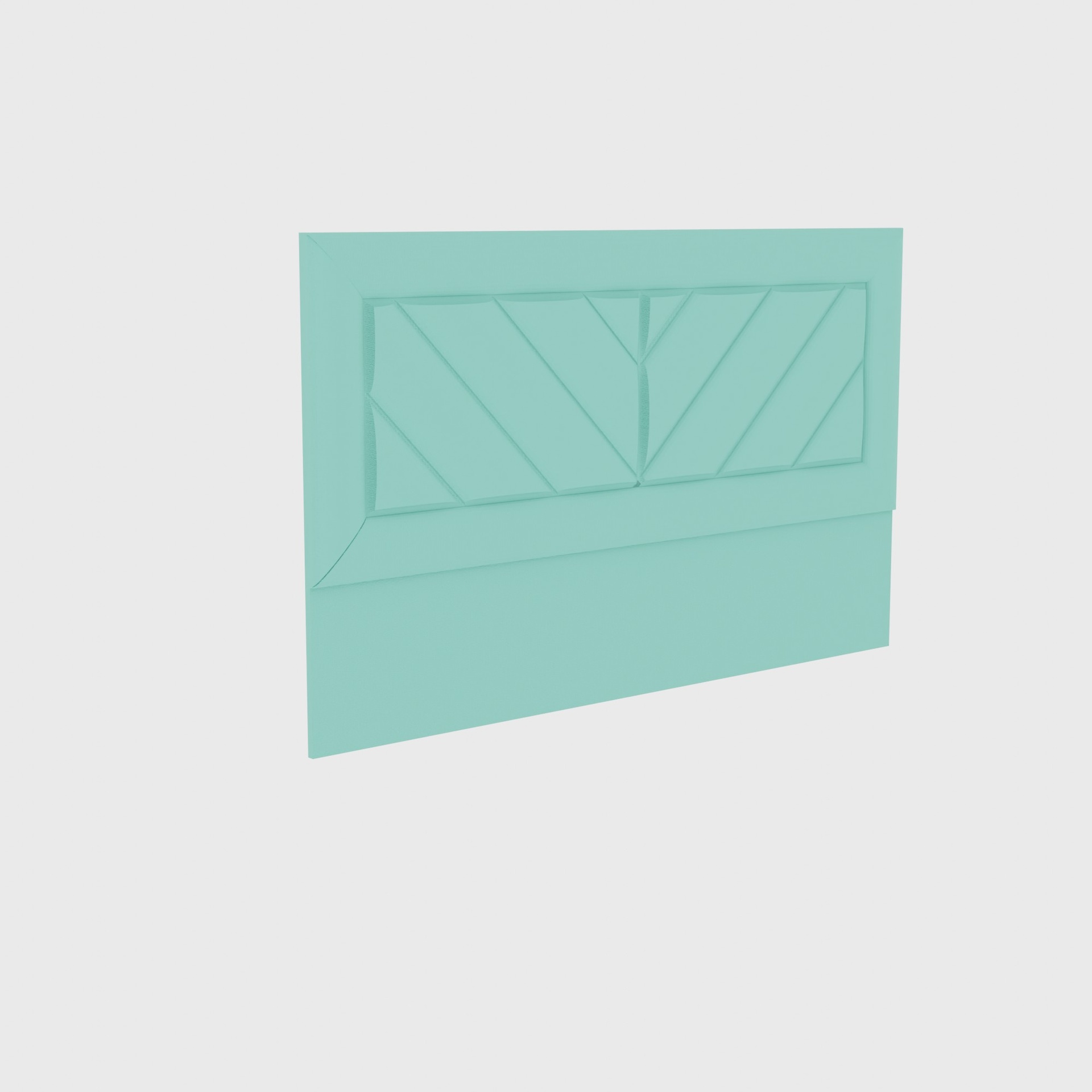 Media 1 for listing Bed Headboard Upholstered Rays in Frame
