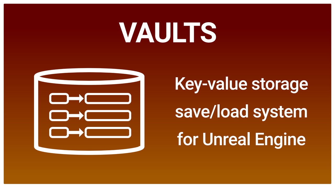 Media 1 for listing Options & Settings Vaults: Key-value save/load