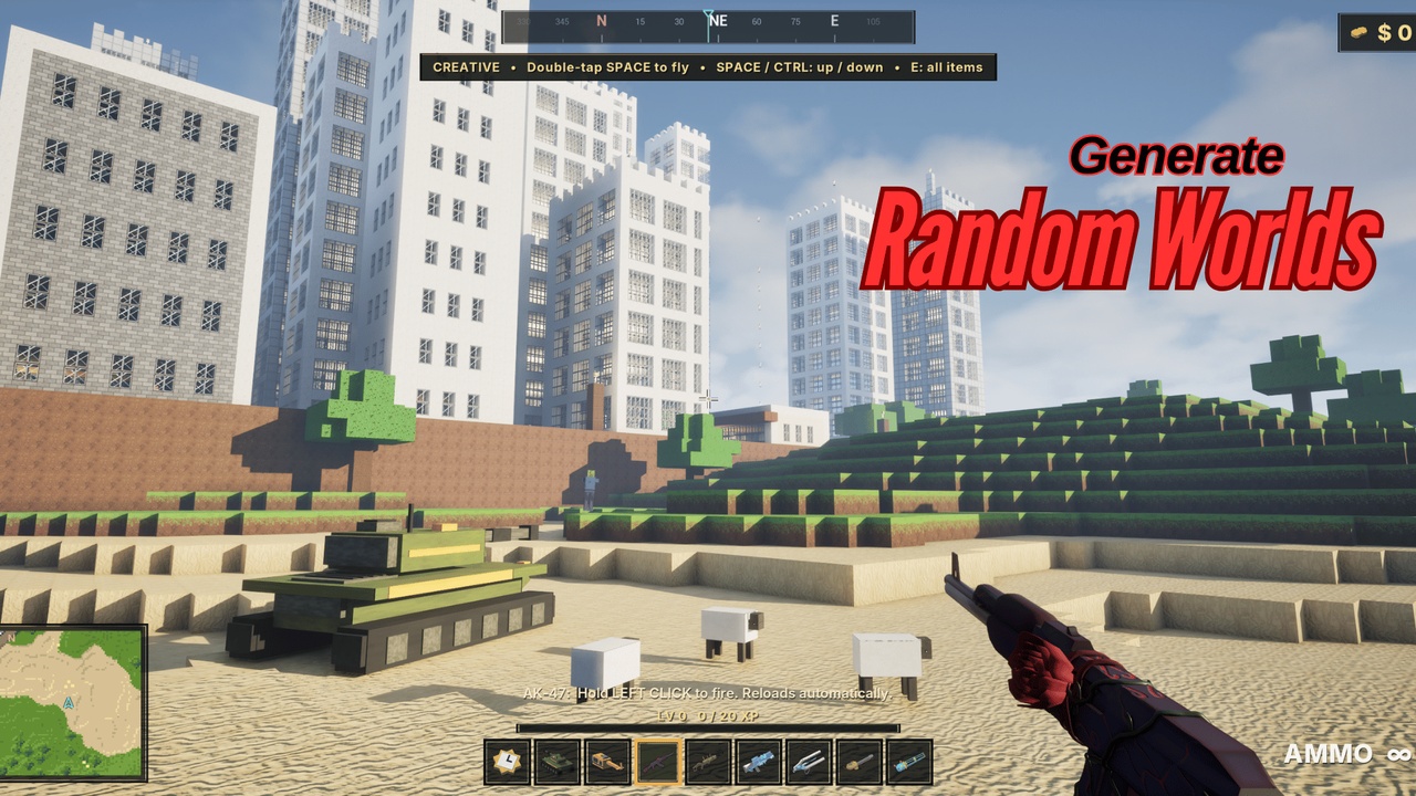 Media 1 for listing The BlockVerse (Sandbox & Survival Game Template)