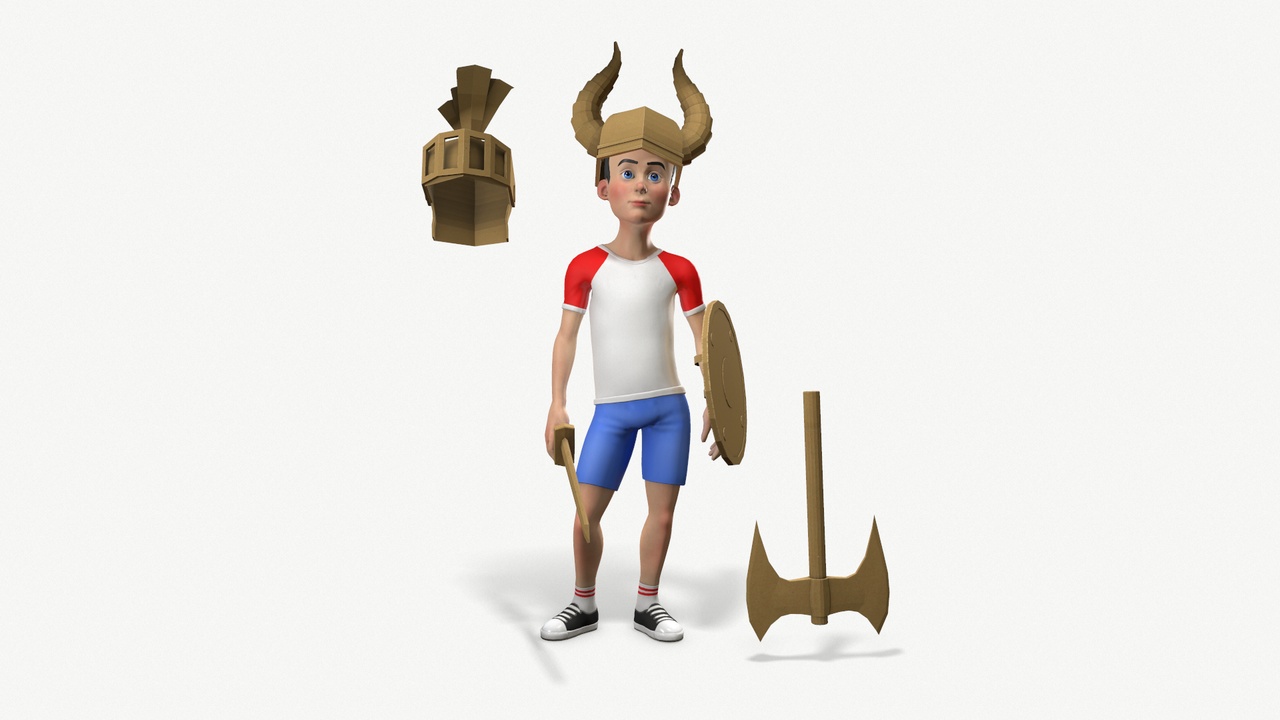 Media 1 for listing Cardboard knight