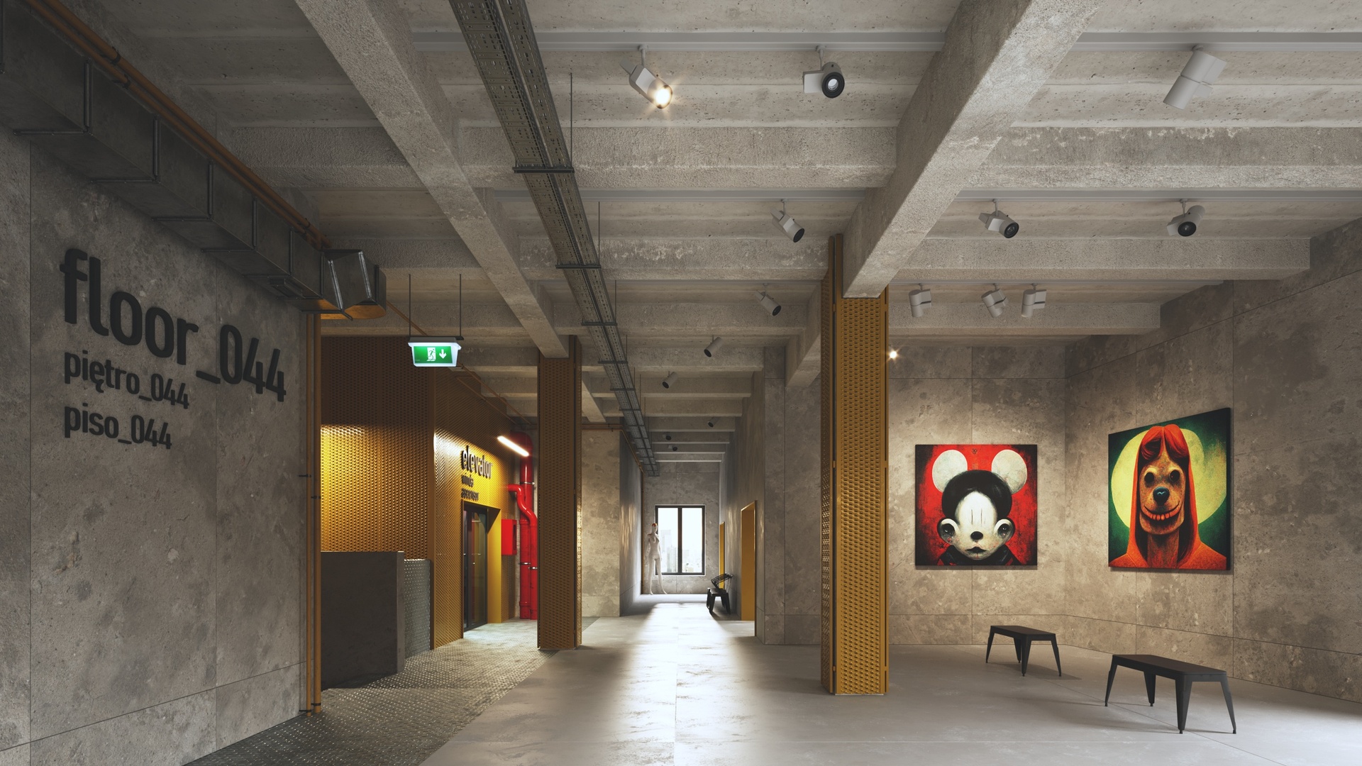 Media 1 for listing Art Gallery Scene 06 Archinteriors vol 66
