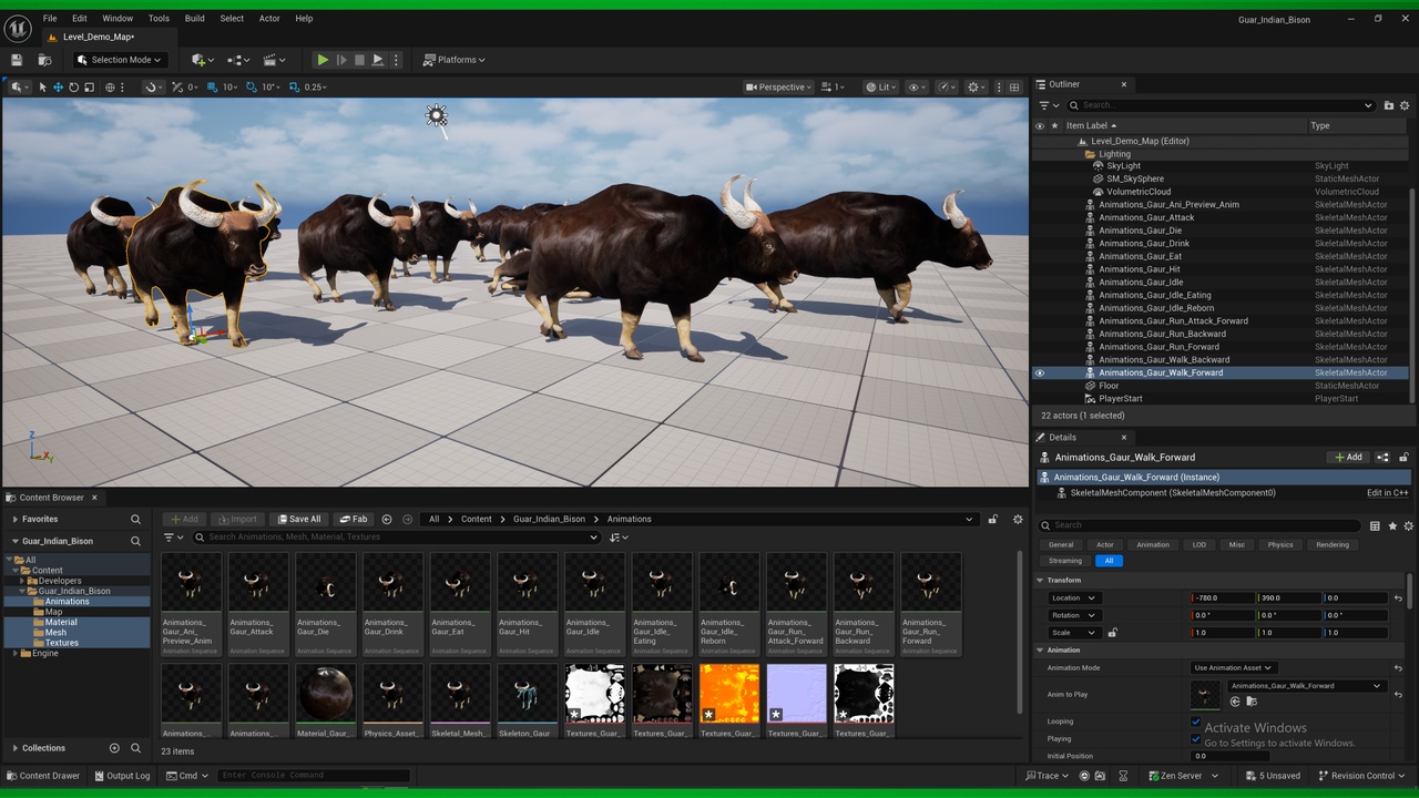 Media 1 for listing Gaur Indian Bison