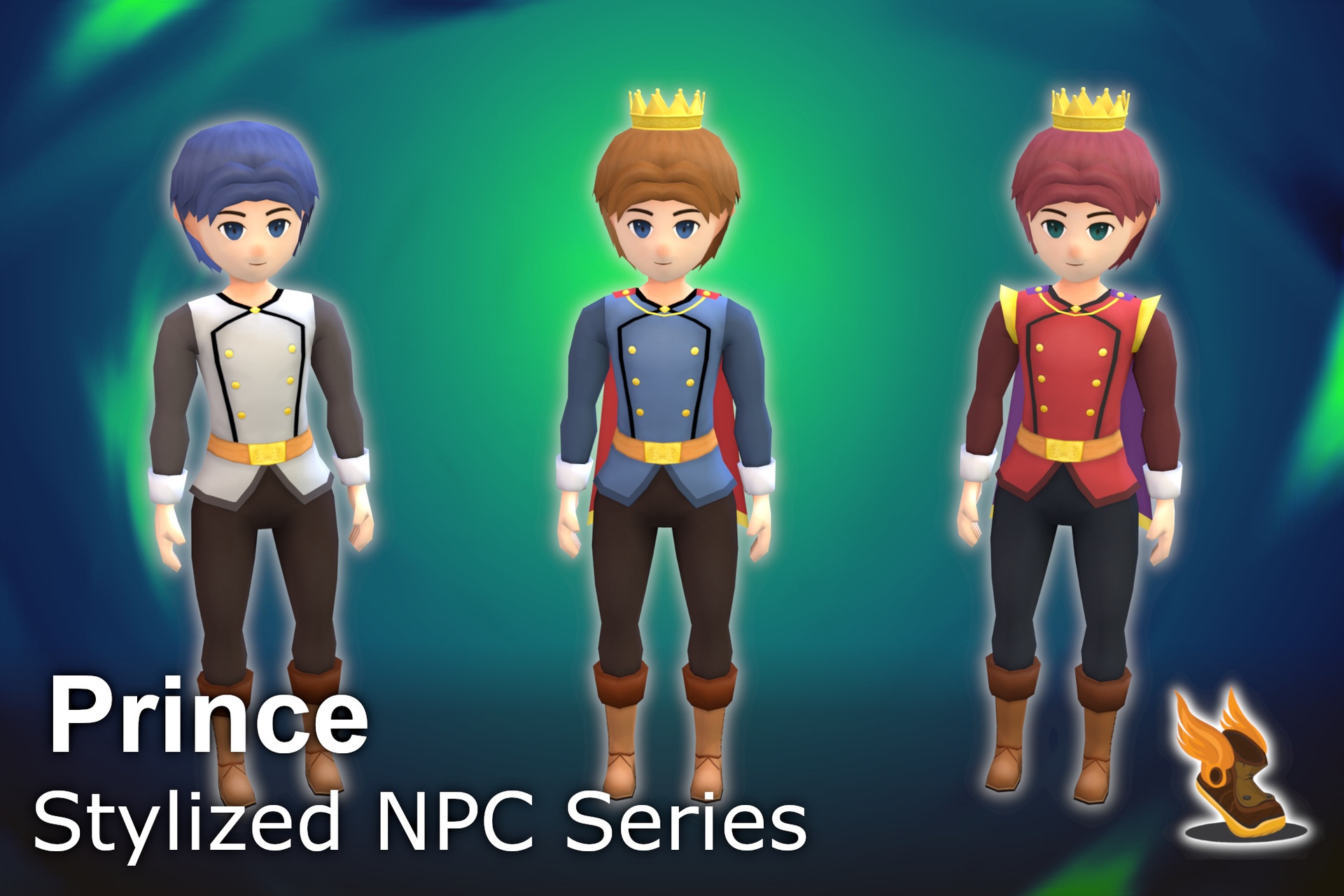 Media 1 for listing Stylized NPC - Prince