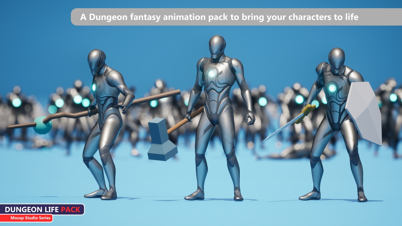 商品 MC Dungeon Life Animation Pack 的媒体 1