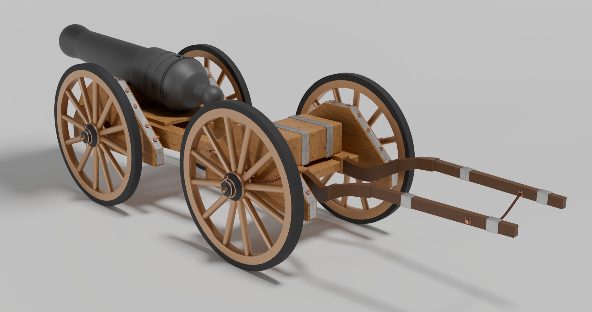 Media 1 for listing Artillery Cannon Horse Old Artillery