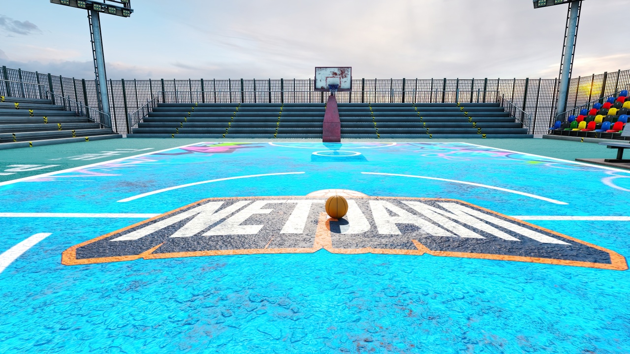 Media 1 for listing Modular Tennis Soccer Basketball Sport Court