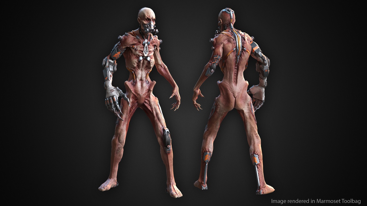 Media 1 for listing Cyber Zombie Mechanic Arm