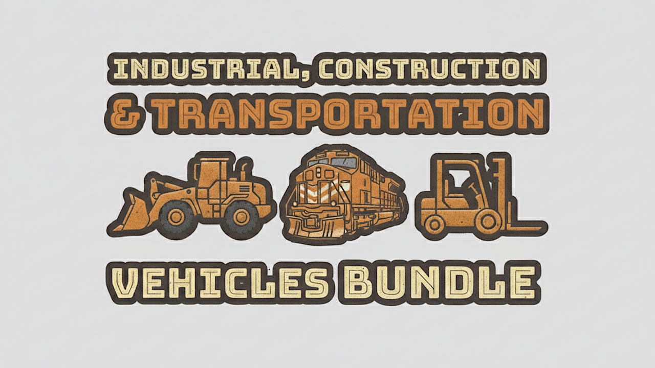 Media 1 for listing WSM Industrial, Construction & Transportation Vehicles Bundle
